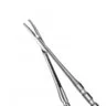 Microsurgical Curved Castro Needle Holder, Diamond Dusted, 18 cm (7