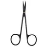 17 Iris Straight/Delicate Super-Cut Scissors, Black Line