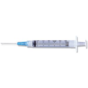 BD Luer-Lok Syringes with Needles, 22 gauge