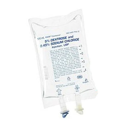 Baxter 5% Dextrose with 0.45% Sodium Chloride Injectable Solution