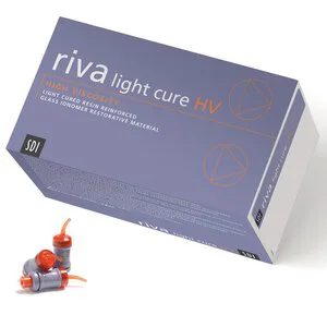 Riva Light Cure HV Glass Ionomer Capsules Riva Light Cure HV Glass Ionomer Capsules
