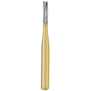 Great White Gold Series Flat End Straight FGSS Carbide Burs