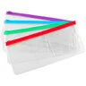 Clear Bag with Colored Zipper