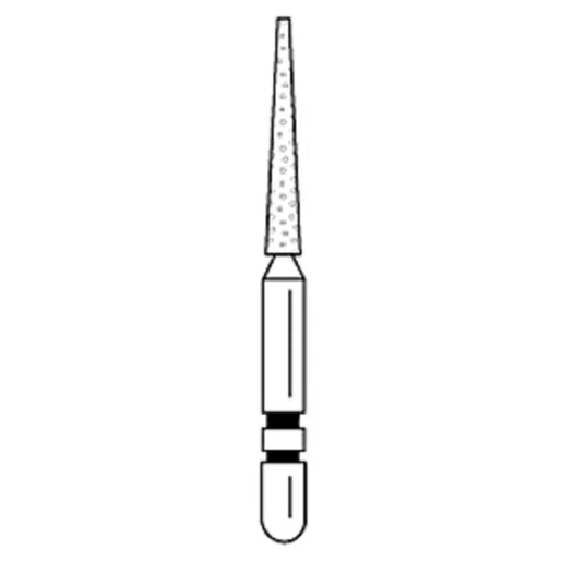 Two Striper Cone FG Diamond Burs