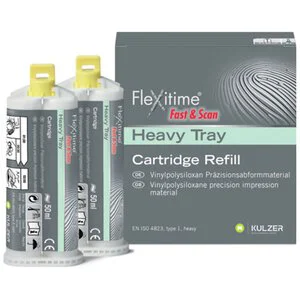 Flexitime Fast & Scan Impression Material Tray Heavy Tray Trial Kit Ea - Flexitime Fast & Scan Impression Material Tray Heavy Tray Trial Kit Ea - Image 1