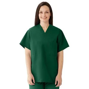 ComfortEase Unisex Two Pocket Reversible Scrub Top product image