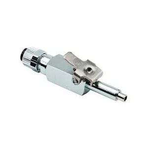 Poly Quick Disconnect Panel Mount with Shut-off, Male