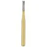 Great White Gold Series Flat End Straight Sterile FG Carbide Burs
