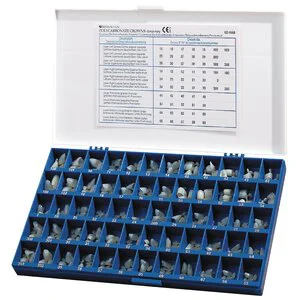 HSI Preformed Temporary Polycarbonate Bicuspid Crowns