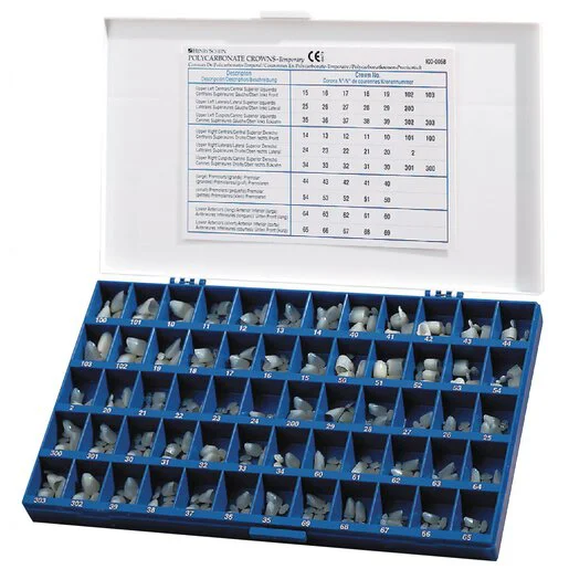 HSI Preformed Temporary Polycarbonate Bicuspid Crowns