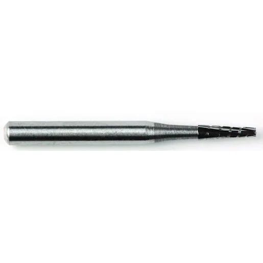 HSI Taper Fissure Cross Cut Friction Grip Short Shank Carbide Burs, Operative