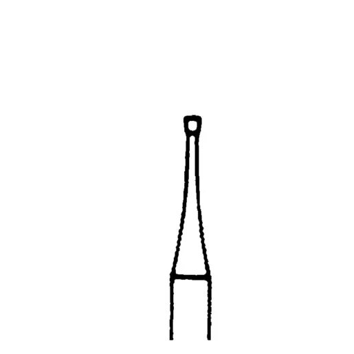 HSI Inverted Cone RA Steel Burs, Steel