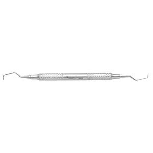 Curette Gracey Long Double End Size 3/4 Hollow Handle Stainless Steel Ea product image