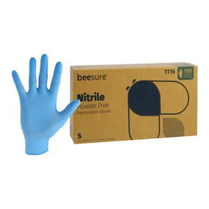 BeeSure Nitrile Powder Free Exam Gloves BeeSure Nitrile Powder Free Exam Gloves