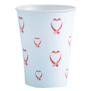 AHA Hearts Paper Drinking Cups