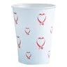 AHA Hearts Paper Drinking Cups