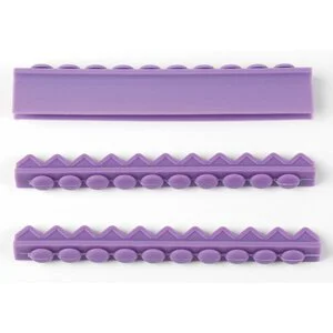 Instrument Cassette Replacement Rails 10 Instruments Purple 3/Bg - Instrument Cassette Replacement Rails 10 Instruments Purple 3/Bg - Image 1