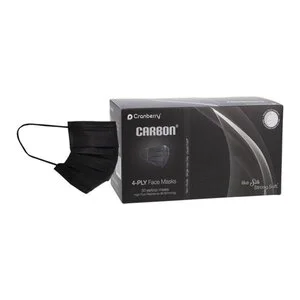 Carbon 4-Ply Earloop Face Masks Carbon 4-Ply Earloop Face Masks