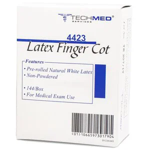 Tech-Med Latex Finger Cots Tech-Med Latex Finger Cots