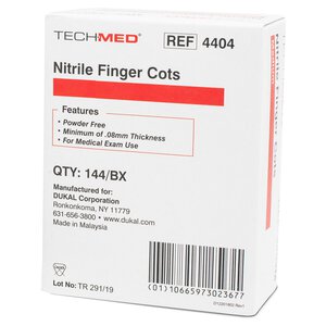 Tech-Med Nitrile Finger Cots