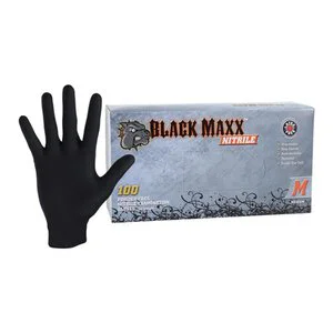 Black Maxx Nitrile Exam Gloves Black Maxx Nitrile Exam Gloves
