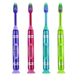 GUM Crayola Metallic Kids Toothbrush