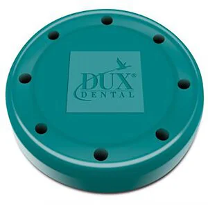 Bur Block Magnetic Plastic 8 Hole Teal Ea - Bur Block Magnetic Plastic 8 Hole Teal Ea - Image 1