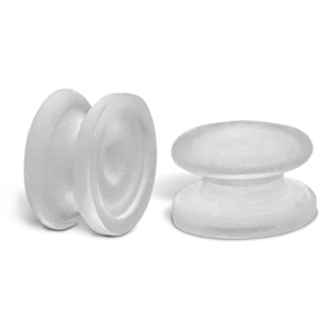 OrthoFlex Aesthetic Bondable Round Composite Buttons