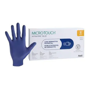 MICRO-TOUCH NitraFree Blue Nitrile Gloves MICRO-TOUCH NitraFree Blue Nitrile Gloves
