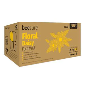 BeeSure Floral Earloop Masks