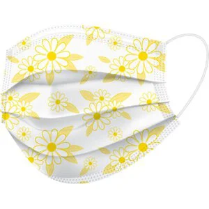 BeeSure Floral Earloop Masks