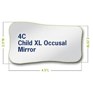 RioFoto Dental Photo Mirror Occlusal Child X-Long #4 Ea - RioFoto Dental Photo Mirror Occlusal Child X-Long #4 Ea - Image 1