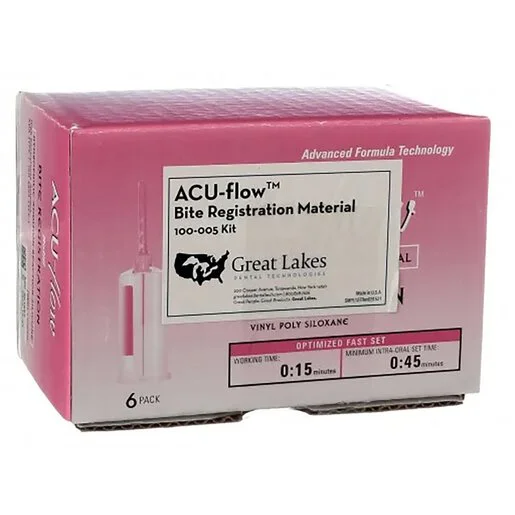ACU-flow Bite Registration Material Kit