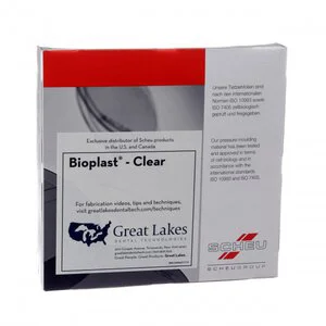 Bioplast Mouthguard Material Clear .118" 10/Pk - Bioplast Mouthguard Material Clear .118" 10/Pk - Image 1
