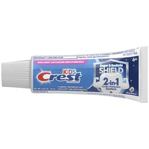 Crest Kids Enamel + Cavity Toothpaste 6+ years 0.85 oz Strawberry 72/Ca - Crest Kids Enamel + Cavity Toothpaste 6+ years 0.85 oz Strawberry 72/Ca - Image 1