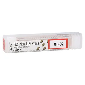 GC Initial LiSi Press MT - D2 3g Pack of 5 - GC Initial LiSi Press MT - D2 3g Pack of 5 - Image 1