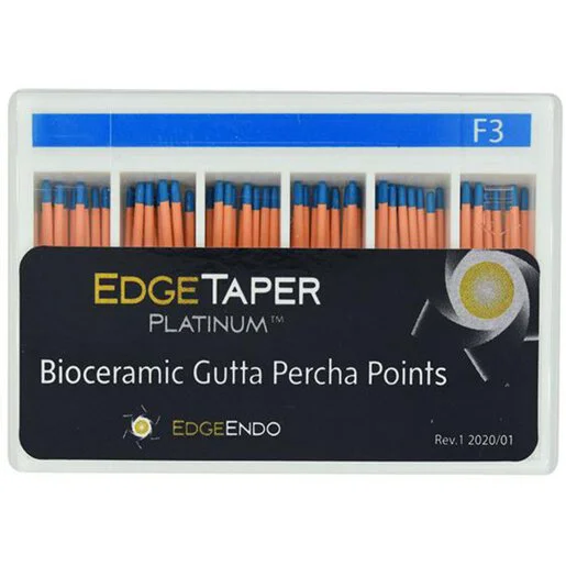EdgeTaper Platinum Bioceramic Gutta Percha Points