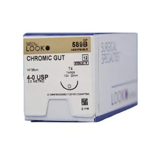 LOOK Taper Point Absorbable Sutures, Chromic Gut LOOK Taper Point Absorbable Sutures, Chromic Gut