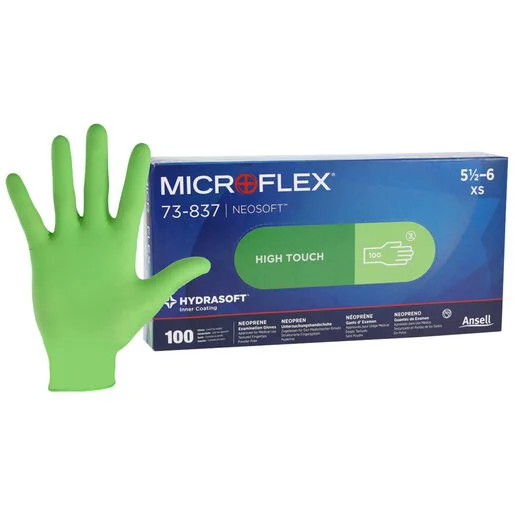 Microflex NeoSoft Neoprene Exam Gloves