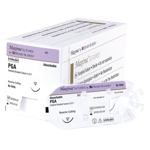Maxima PGA Undyed Braided Absorbable Surgical Sutures