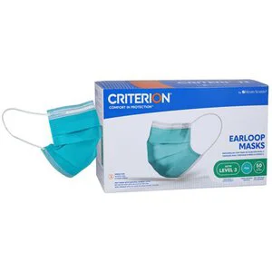 Criterion Earloop Masks ASTM Level 3 Criterion Earloop Masks ASTM Level 3