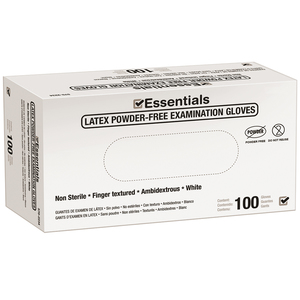 Essentials Latex Exam Gloves