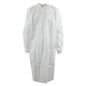 Criterion Protective Lab Coat SMS Large White 10/Pk - Criterion Protective Lab Coat SMS Large White 10/Pk - Image 1