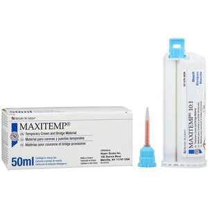MaxiTemp Temporary Crown and  Bridge Material 10:1 Cartridge Kit MaxiTemp Temporary Crown and  Bridge Material 10:1 Cartridge Kit