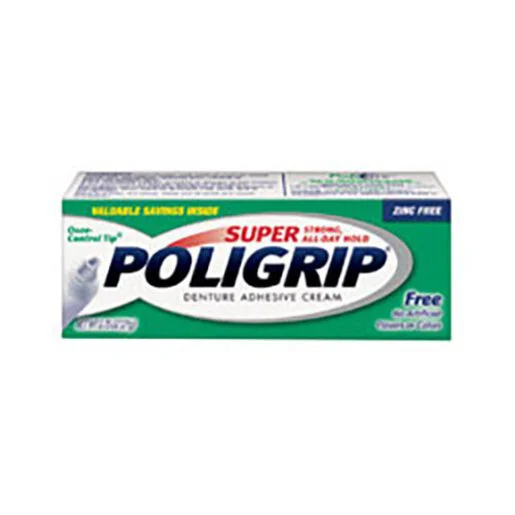 Super Poligrip Denture Adhesive Cream