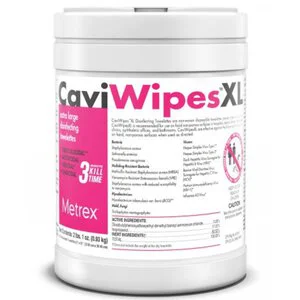 CaviWipes XL Disinfecting Towelettes CaviWipes XL Disinfecting Towelettes