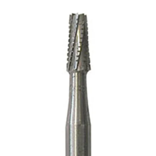 Flat End Tapered Cross-Cut HP Carbide Burs