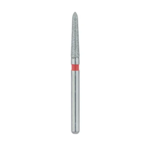 Singles Tapered Torpedo FG Fine Diamond Burs