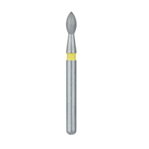Singles Pointed Football FG X-Fine Diamond Burs