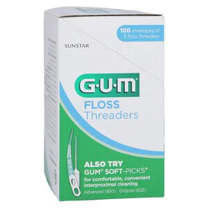 GUM Eez-Thru Floss Threaders